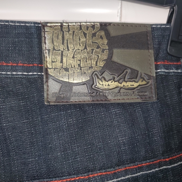 NWT 5ive Jungle Mens Jeans 36x35 - Picture 11 of 13